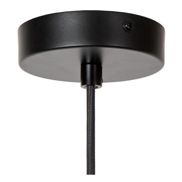 Lucide JOANET - Pendant light - Ø 16 cm - 1xE27 - Smoke Grey - detail 4